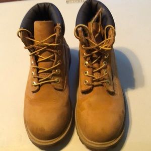 Boys Tan Timberland boot